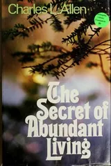 Cover of The secret of abundant living