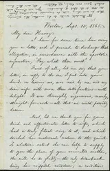 Cover of [Letter to] My dear Harry