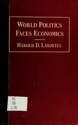 Cover of World politics faces economics