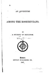 Cover of An Adventure Among the Rosicrucians
