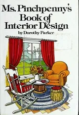 Cover of Ms. Pinchpenny's book of interior design