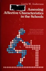 Cover of Assessing affective characteristics in the schools