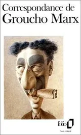 Cover of Correspondance de Groucho Marx