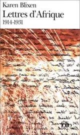 Cover of Lettres d'Afrique, 1914-1931