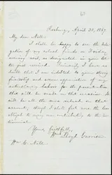 Cover of [Letter to] My dear Nell