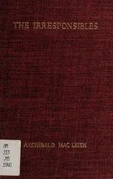 Cover of The irresponsibles