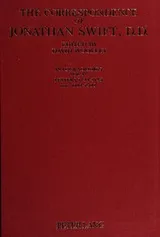 Cover of The correspondence of Jonathan Swift