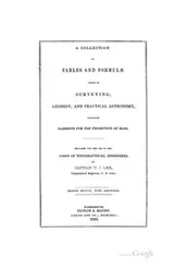 Cover of A Collection of Tables and Formulæ Useful in Surveying, Geodesy, and Practical Astronomy