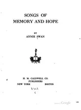 Cover of Songs of memory and hope