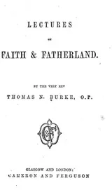 Cover of Lectures on faith & fatherland