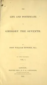 Cover of The life and pontificate of Gregory the Seventh