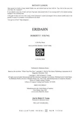 Cover of Eridahn