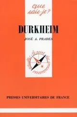 Cover of Durkheim