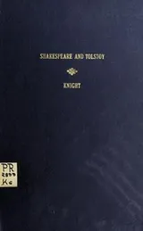Cover of Shakespeare and Tolstoy