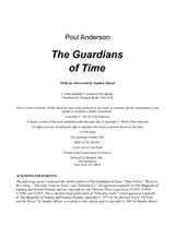 Cover of Guardians of time