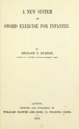 Cover of A new system of sword exercise for infantry