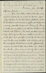Cover of [Letter to] My dear Frank