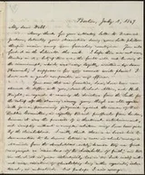 Cover of [Letter to] My dear Webb