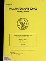 Cover of The Prowler IADS performance evaluation tool (PIPE)
