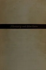 Cover of Memory, and other poems