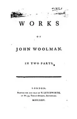 Cover of The Works of John Woolman: In Two Parts
