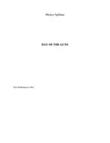 Cover of Day of the guns