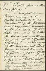 Cover of [Letter to] Dear Johnson