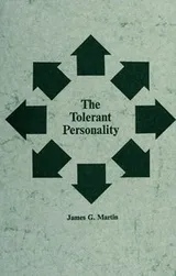 Cover of The tolerant personality