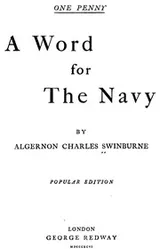 Cover of A word for the navy