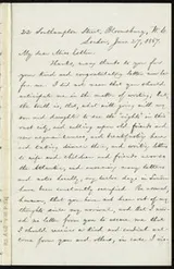 Cover of [Letter to] My dear Miss Estlin