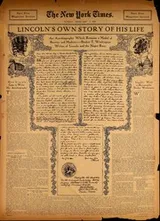 Cover of The New York times