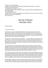 Cover of Krozair of Kregen (Dray Prescot #14)