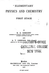 Cover of Elementary Physics and Chemistry