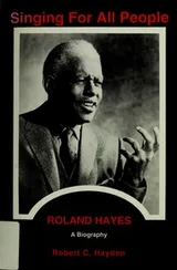 Cover of Singing for all people: Roland Hayes