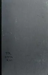 Cover of William Shakespeare : the final plays