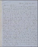 Cover of [Letter to] My dear McKim [sic]