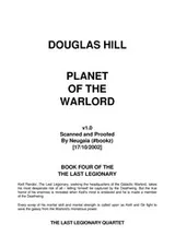 Cover of Planet of the Warlord