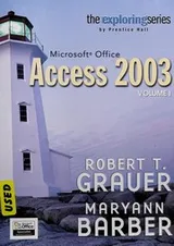 Cover of Microsoft Office Access 2003