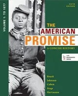 Cover of The American Promise : A Concise History, Volume 1