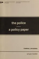 Cover of The police, a policy paper