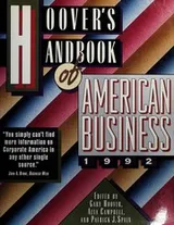 Cover of Hoover's Handbook of American Business, 1992 (Hoover's Handbook of American Business)