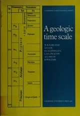 Cover of A Geologic time scale