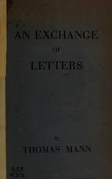 Cover of An exchange of letters