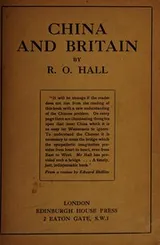 Cover of China and Britain