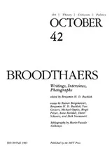 Cover of Broodthaers