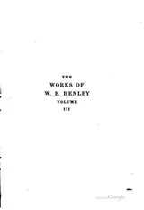Cover of The works of W. E. Henley..