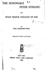 Cover of The Honorable Peter Stirling and what People Thought of Him
