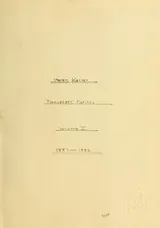 Cover of Helen Keller Newspaper Notices - Volume 1