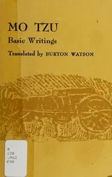 Cover of Mo Tzu