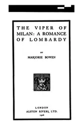 Cover of The viper of Milan